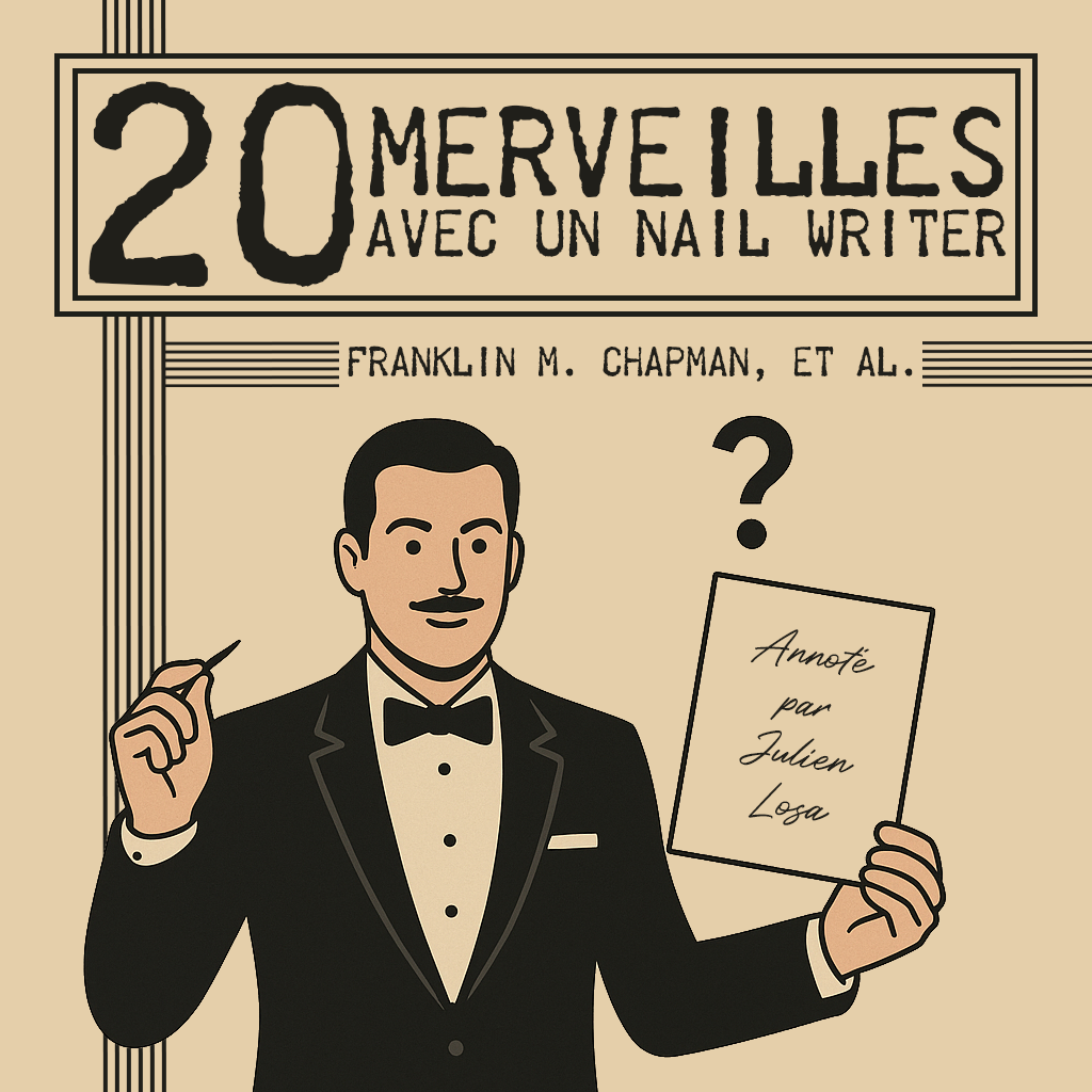 [Fr] 20 Merveilles avec un Nail Writer - Franklin M. Chapman
