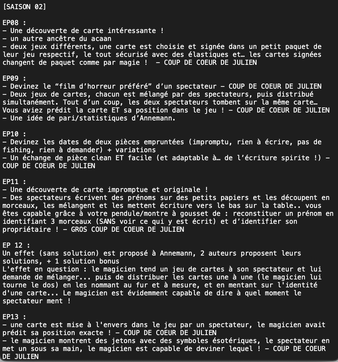 [Fr] Exploratorium Saison 02